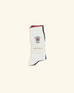 La Chaussette Slogan Fleurs