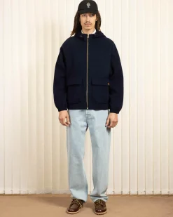La Veste à Capuche Laine