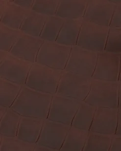 La Veste Cuir Croco