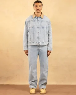 La Veste Jean Délavée
