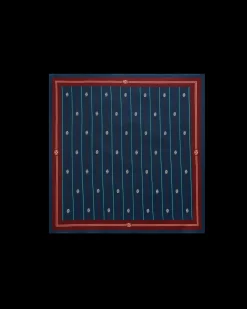 Le Foulard Rayé Monogramme