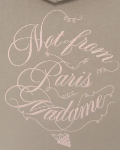 Le Hoodie Slogan Vignes