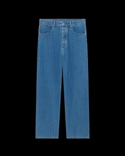Le Jean Baggy Rayures