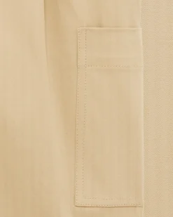 Le Pantalon Cropped Twill