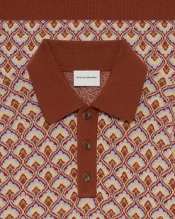 Le Polo Maille Tapisserie