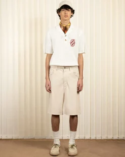 Le Short Baggy Suede